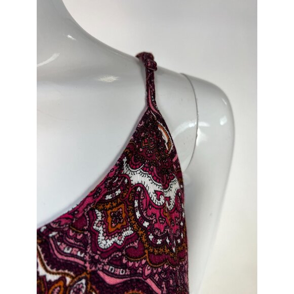 Vintage-Inspired Ambiance Paisley Print Romper S - Picture 12 of 16